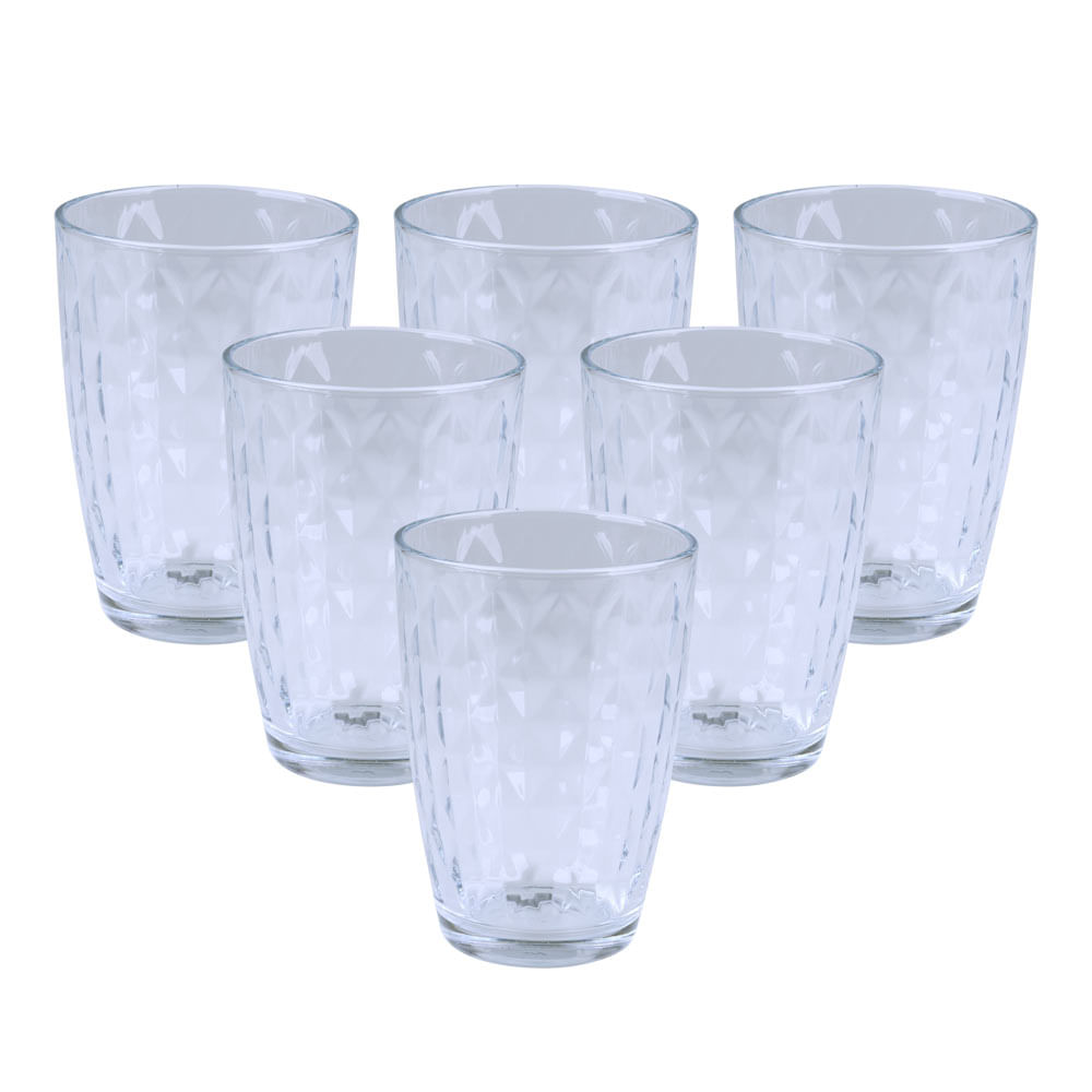 Conjunto 6 Copos 415ml Artic Cazza