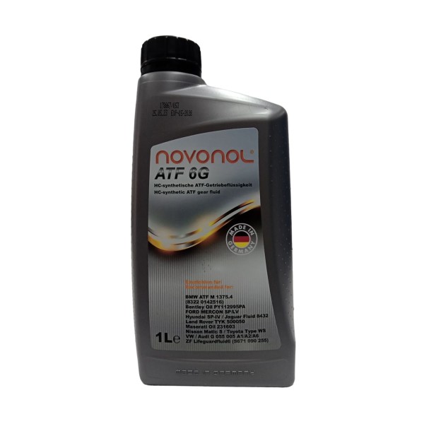 Encontraproduto.com.br - Óleo de Câmbio Automático Sintético ATF 6 Marchas  Novonol  1L