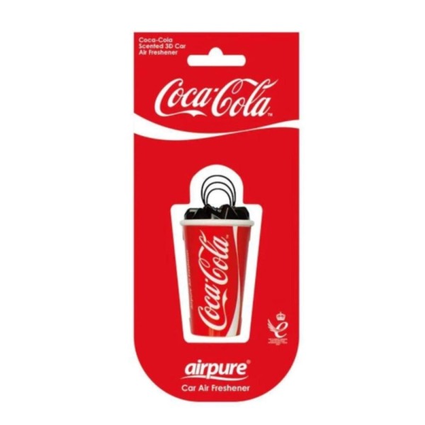 Encontraproduto.com.br - Aromatizante Automotivo Coca Cola Copo Airpure 3D