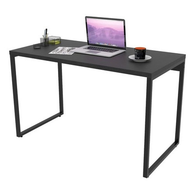 Encontraproduto.com.br - Mesa De Escritório Office 120cm Prisma C08 Preto Onix