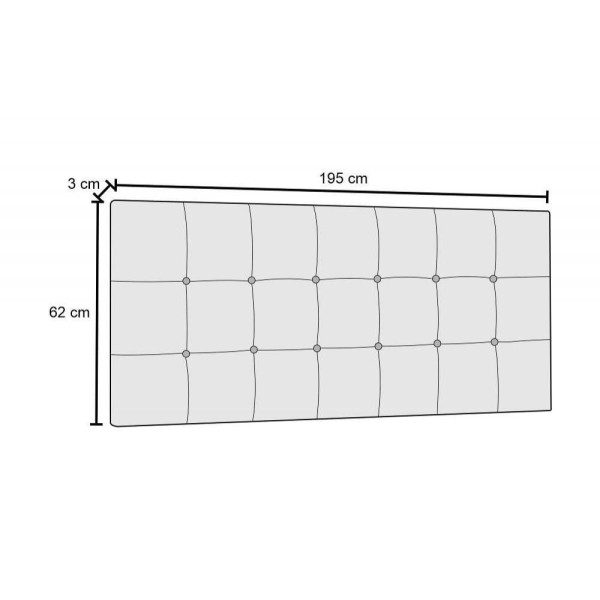 Cabeceira Painel Cama Box Casal King 195cm Suede Marrom
