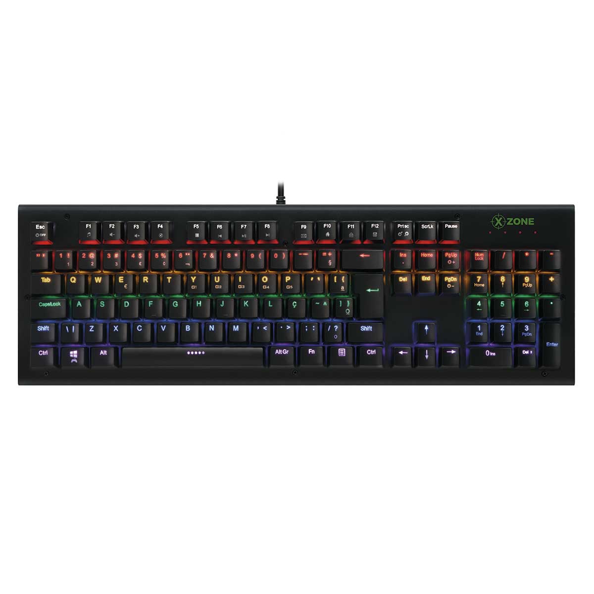 Encontraproduto.com.br - Teclado Gamer Mecânico Xzone GTM-01