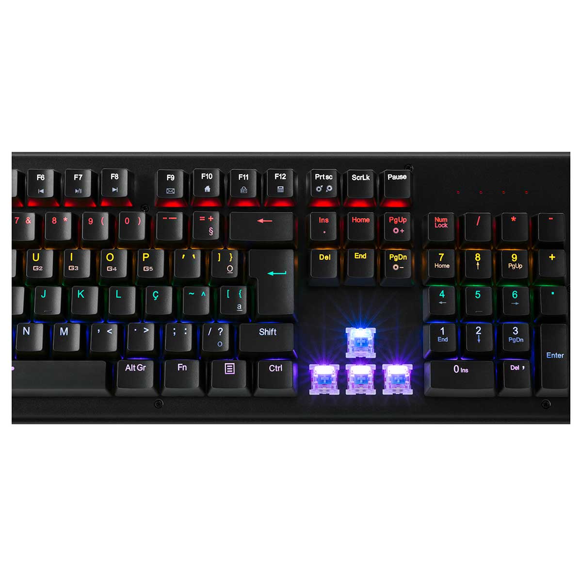 Encontraproduto.com.br - Teclado Gamer Mecânico Xzone GTM-01
