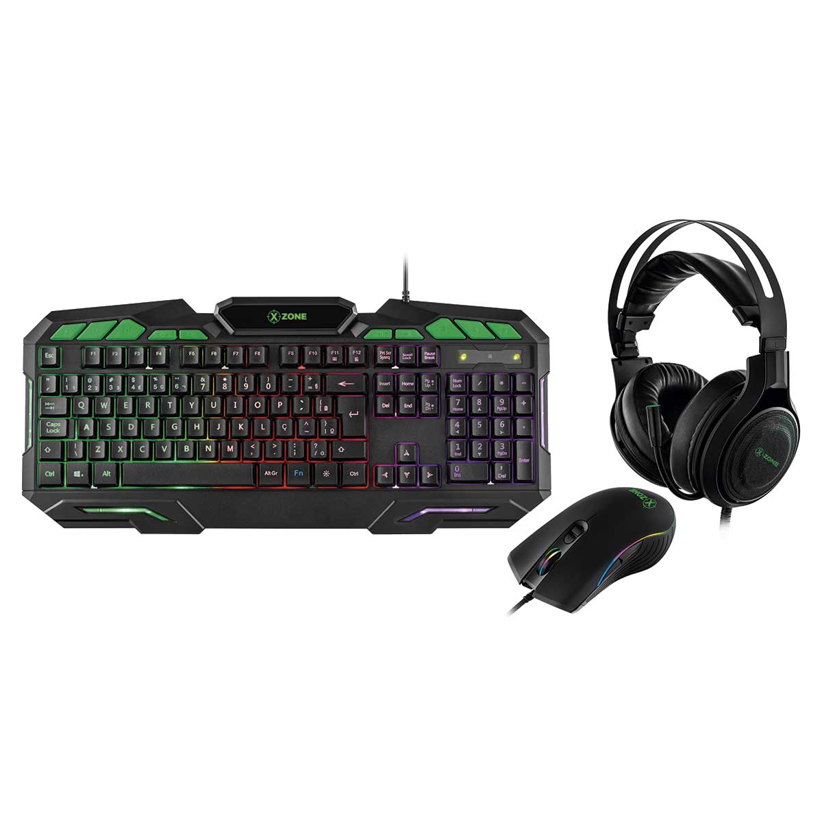 Encontraproduto.com.br - Kit Gamer 4 em 1 Xzone - GTC-02