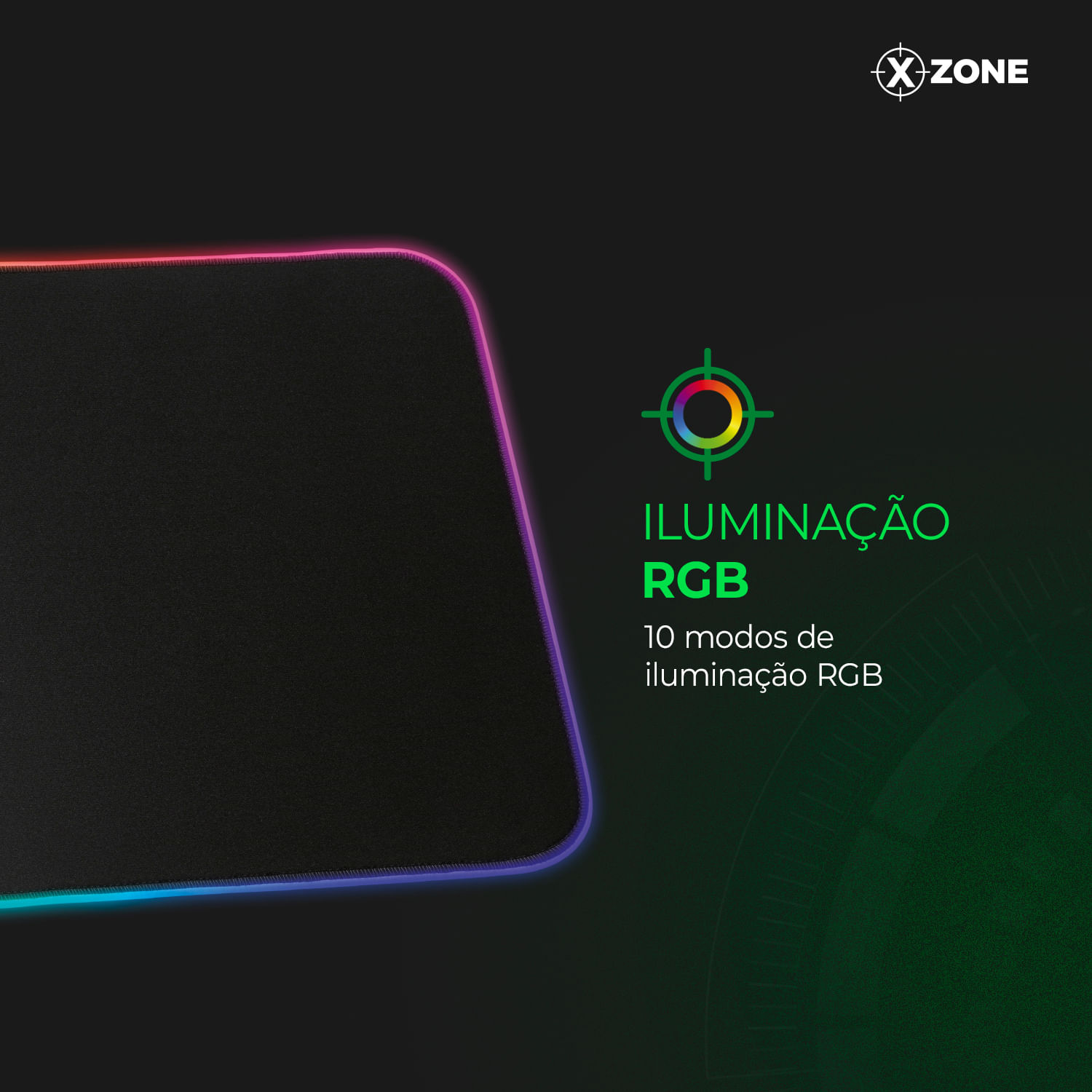 Encontraproduto.com.br - Mousepad Gamer RGB Xzone GMP-01