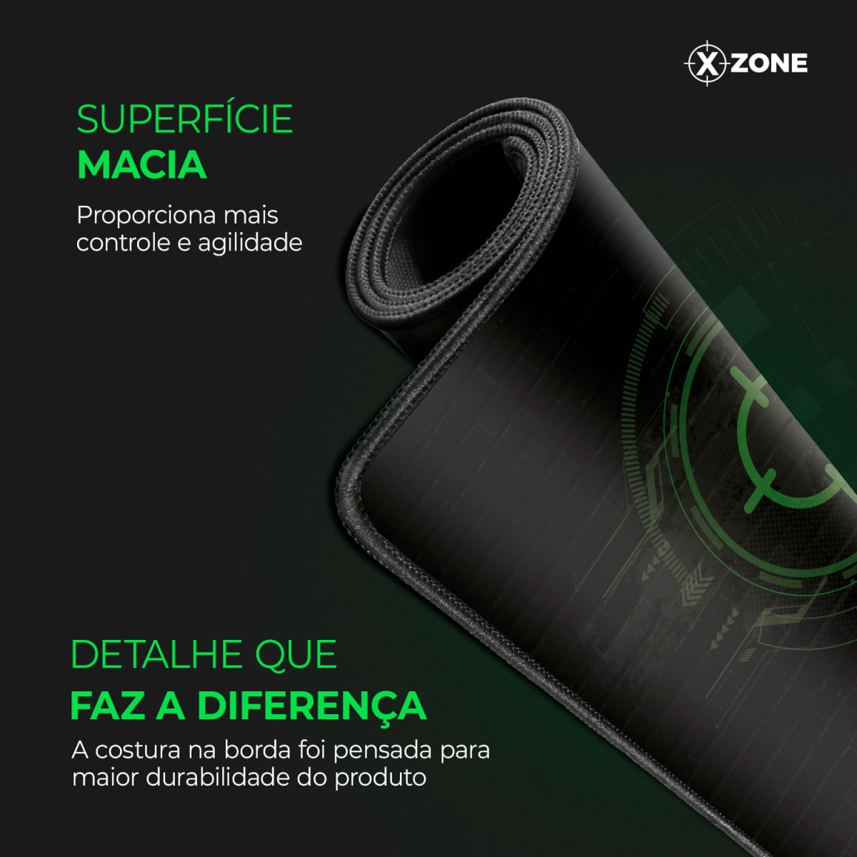 Encontraproduto.com.br - Mousepad Gamer 1M Xzone GMP-02