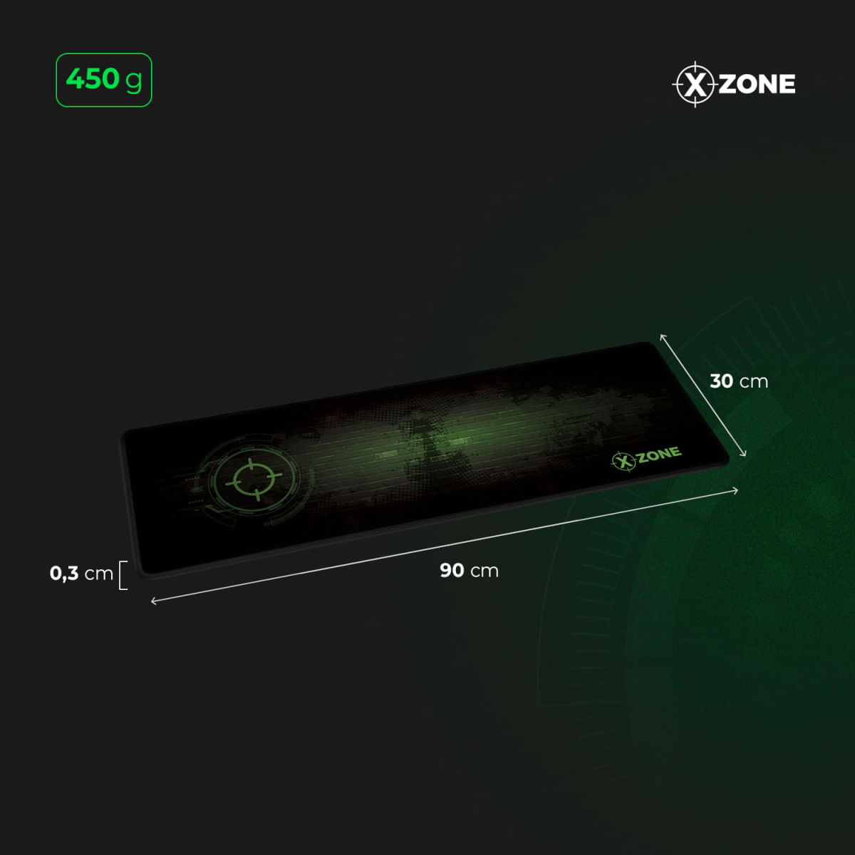 Encontraproduto.com.br - Mousepad Gamer 1M Xzone GMP-02