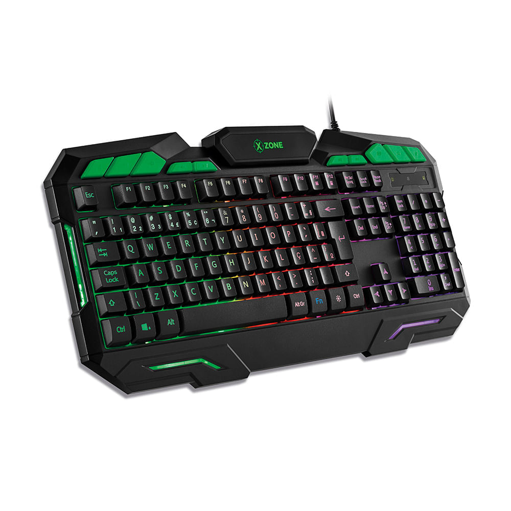 Encontraproduto.com.br - Kit Gamer 2 em 1 Mouse e Teclado Xzone - GTC-01