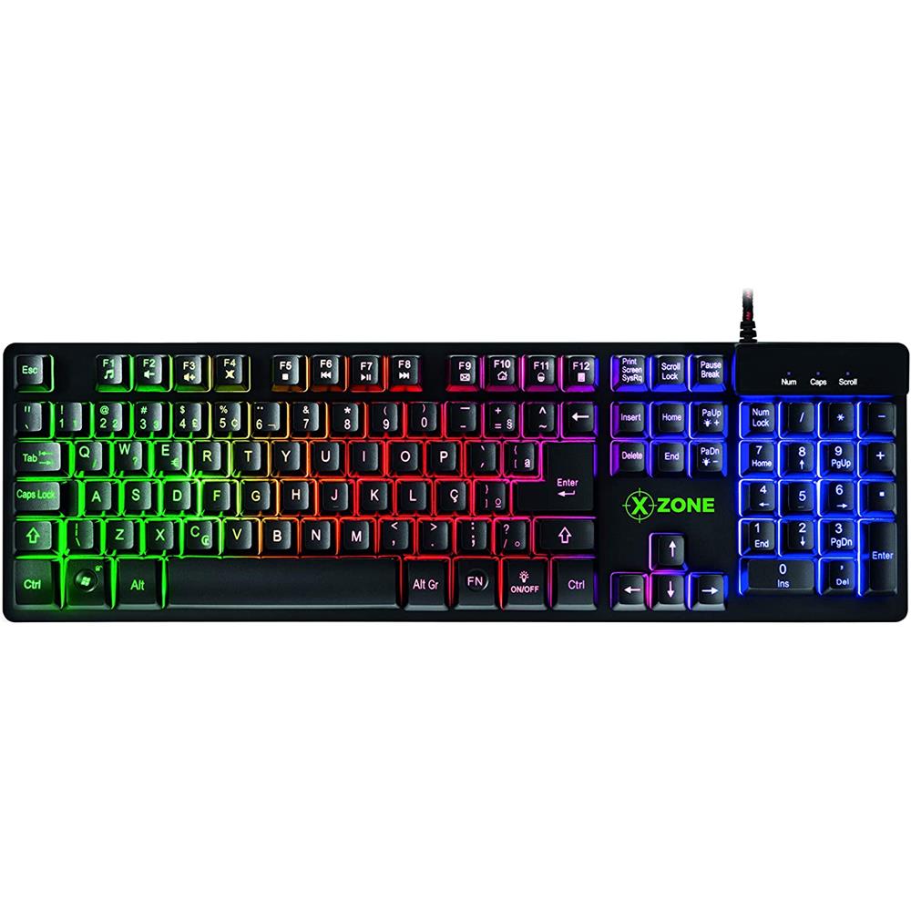 Encontraproduto.com.br - Teclado Gamer Semimecânico Xzone GTS-01