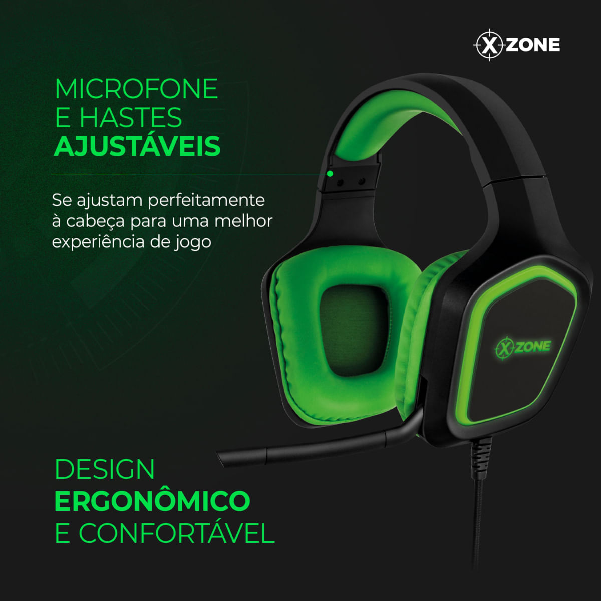 Encontraproduto.com.br - Headset Led Gamer Xzone GHS-02