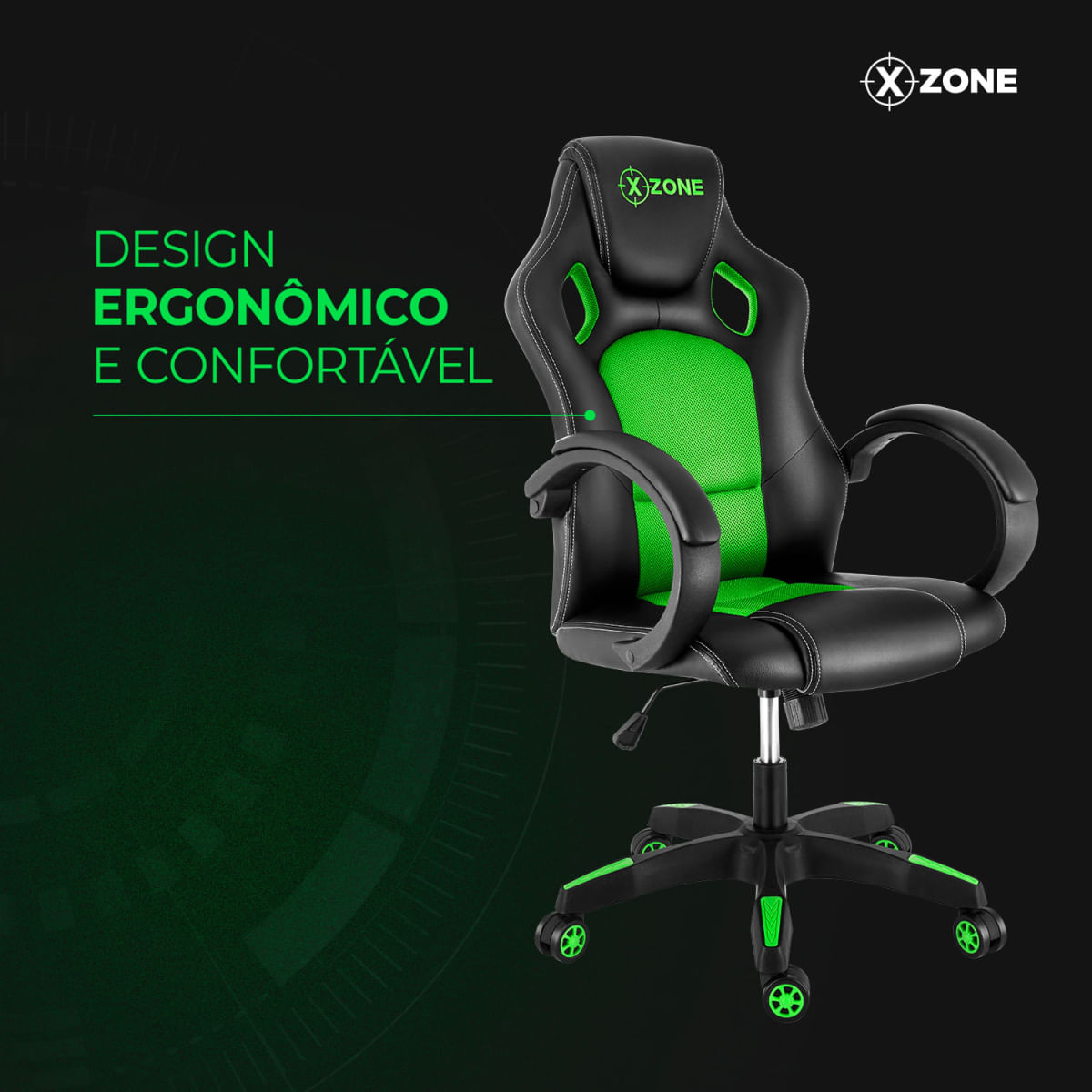 Encontraproduto.com.br - Cadeira Gamer Xzone CGR-02