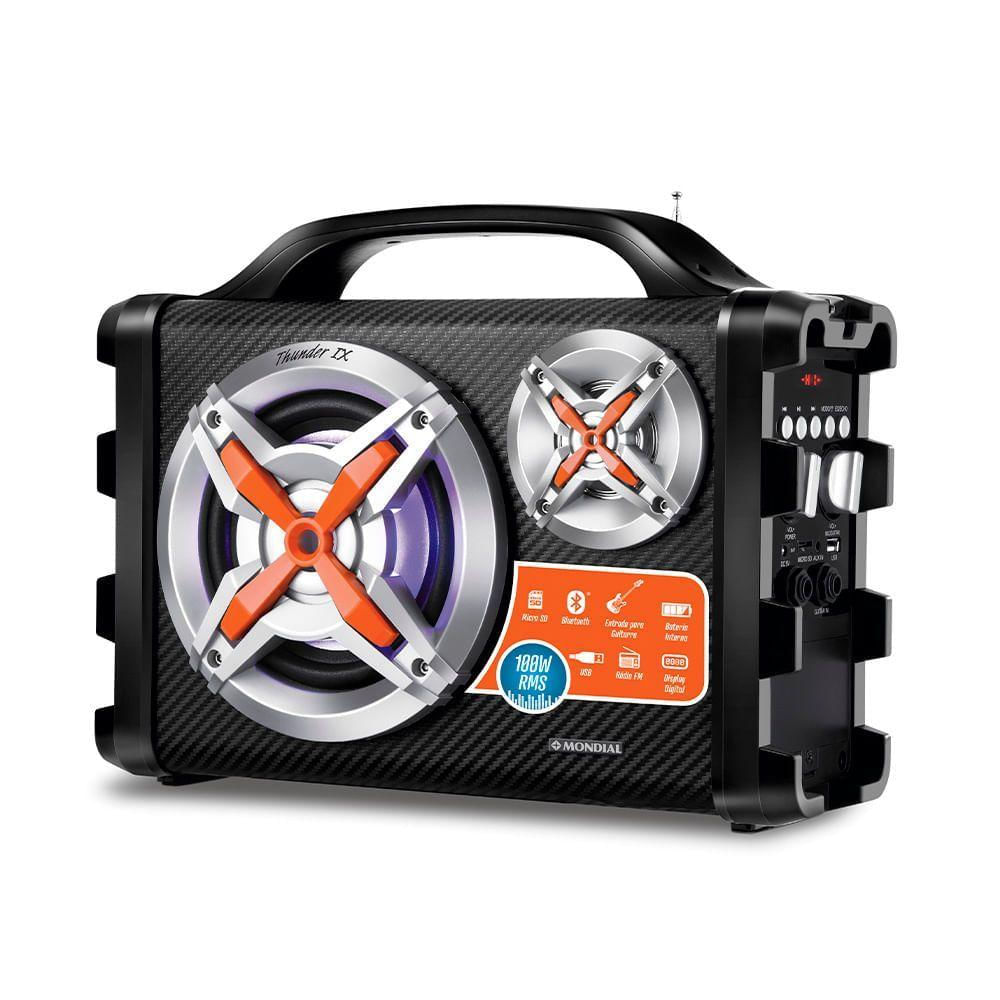 Encontraproduto.com.br - Caixa Amplificada Mondial Thunder IX MCO-09