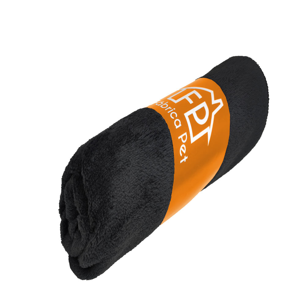 Cobertor Liso Preto Fábrica Pet