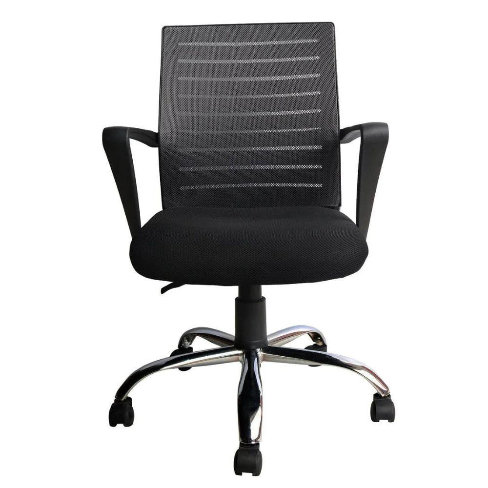 Cadeira Diretor Pelegrin PEL-8501 Tela Mesh Preta