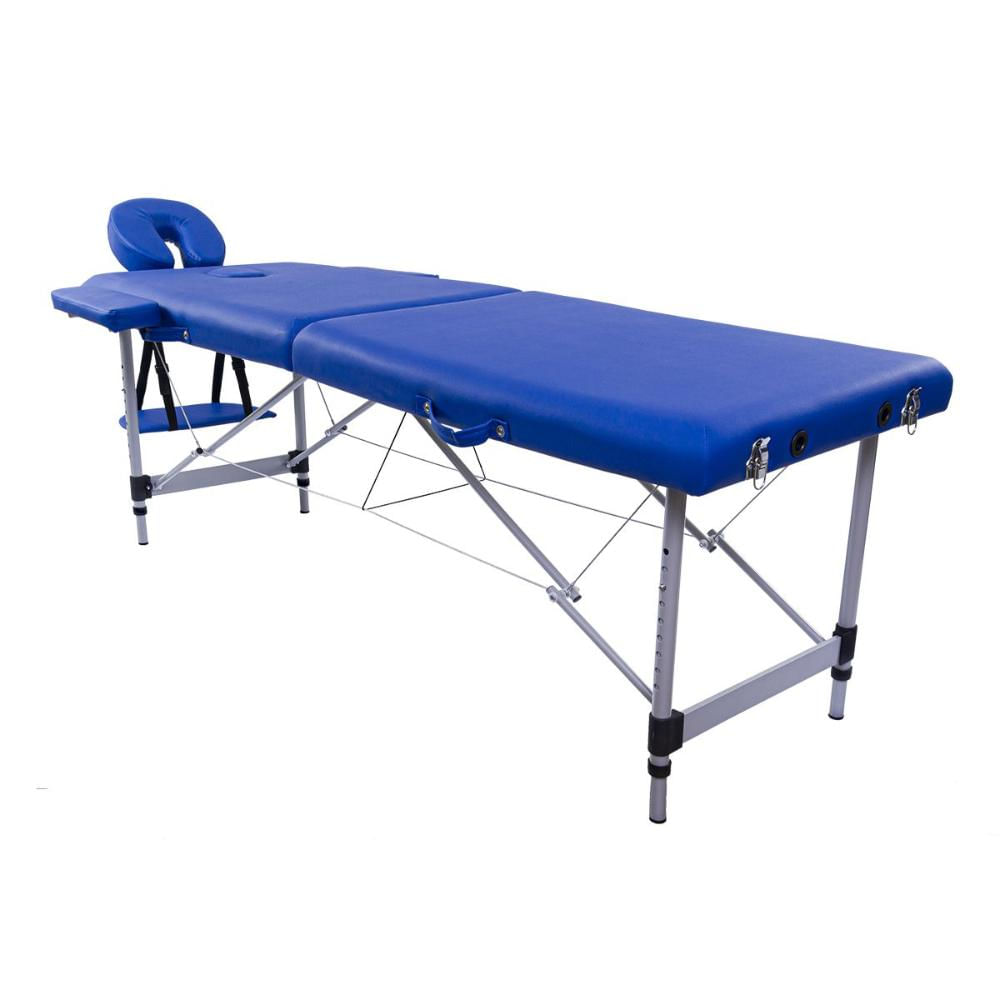 Maca Portátil Dobrável Pelegrin PEL-2520 em Couro PU Azul