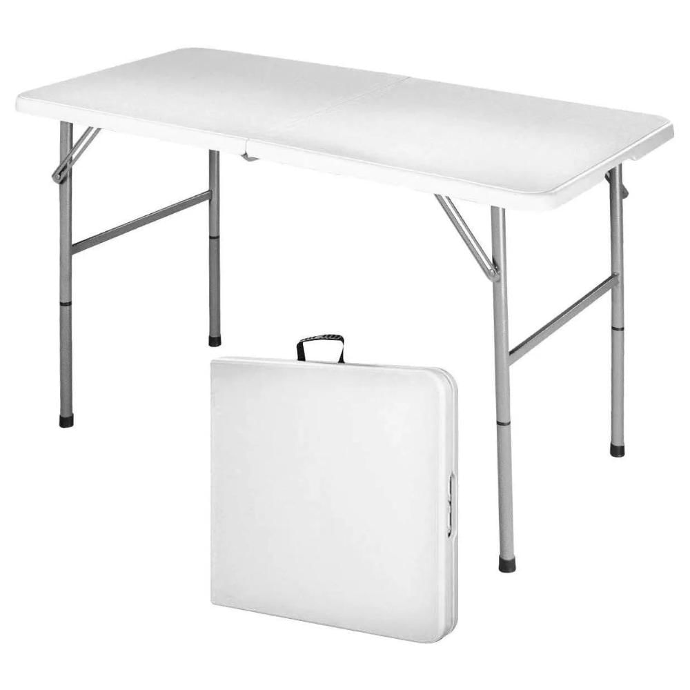 Encontraproduto.com.br - Mesa Dobrável Pelegrin PEL-211B com Altura Ajustável Vira Maleta