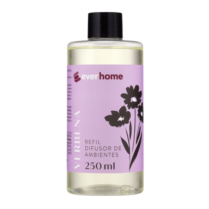 Refil Difusor De Ambiente Ever Home Verbena 250ml