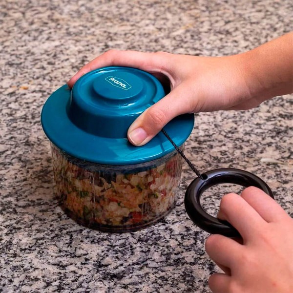Encontraproduto.com.br - Processador Triturador Fatiador De Alimentos Manual Prana Ii