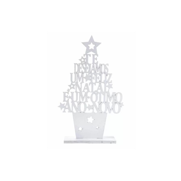 Árvore De Madeira Dizeres E Estrelas - Wincy