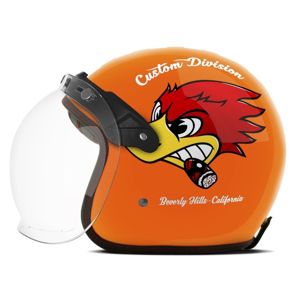 Encontraproduto.com.br - Capacete Custom Etceter Sucker Preto 56