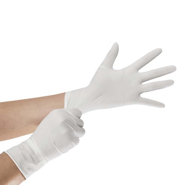 Encontraproduto.com.br - Kit 3 caixas Luva Látex Descartável (G) para Procedimentos de Uso Geral