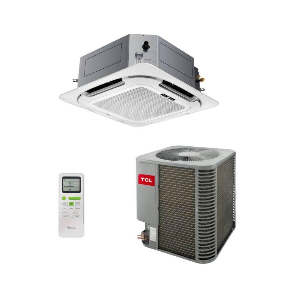 Encontraproduto.com.br - Ar Condicionado Split Cassete 4 Vias Inverter TCL 36000 BTU/h Frio Monofásico TAC 36 CSA/CT-INV – 220 Volts