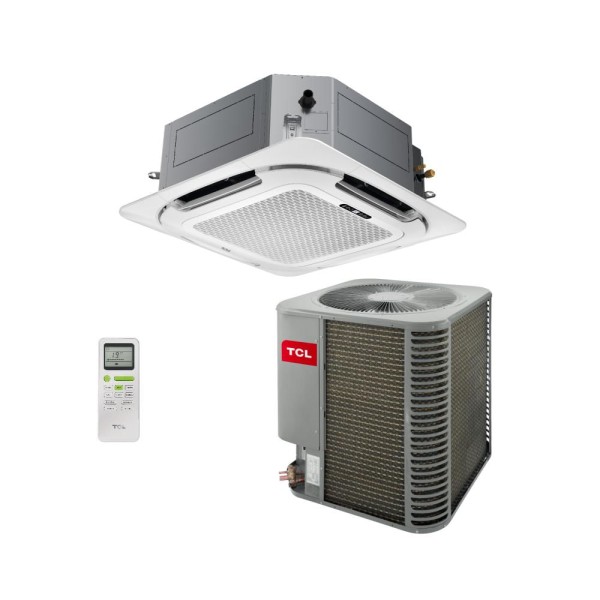 Encontraproduto.com.br - Ar Condicionado Split Cassete 4 Vias Inverter TCL 55000 BTUs Frio TAC-55CSG/CT-INV - 220V