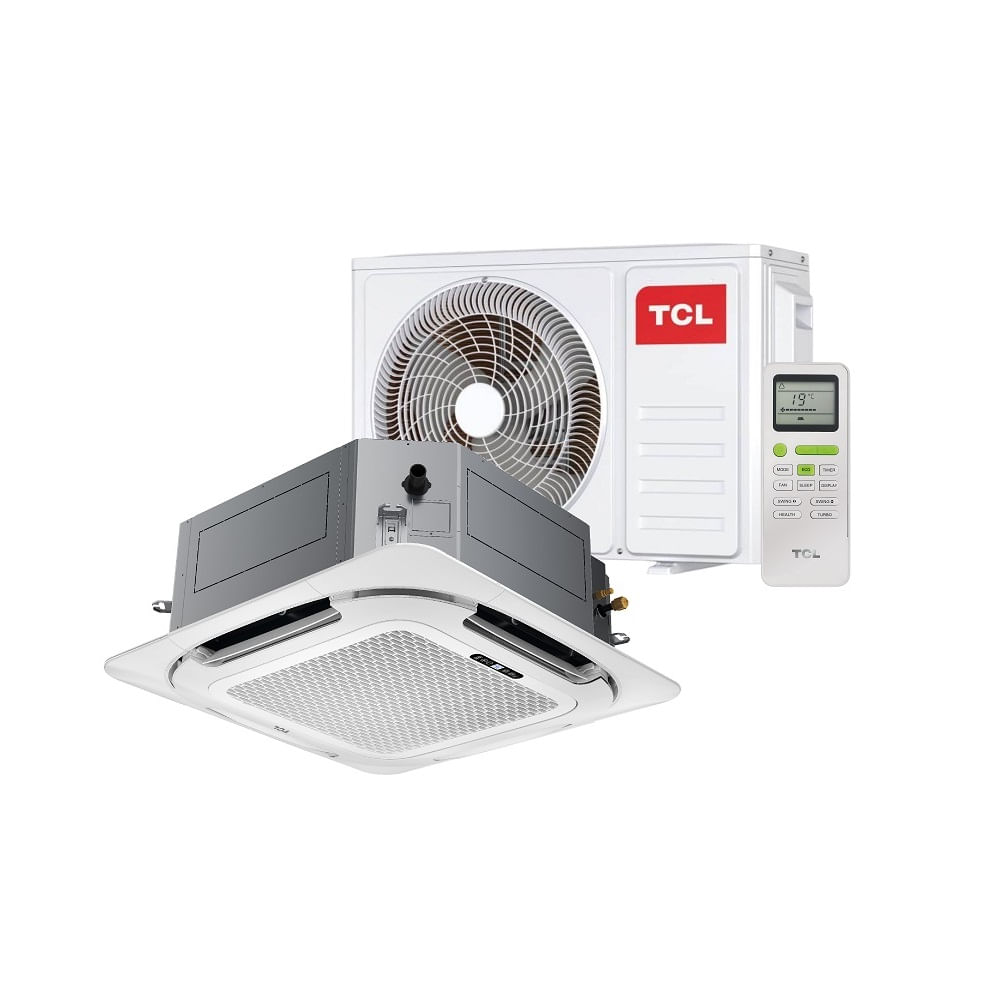 Encontraproduto.com.br - Ar Condicionado Split Cassete Inverter TCL 24000 BTU/h Quente e Frio TAC24CHSGCTINV – 220 Volts