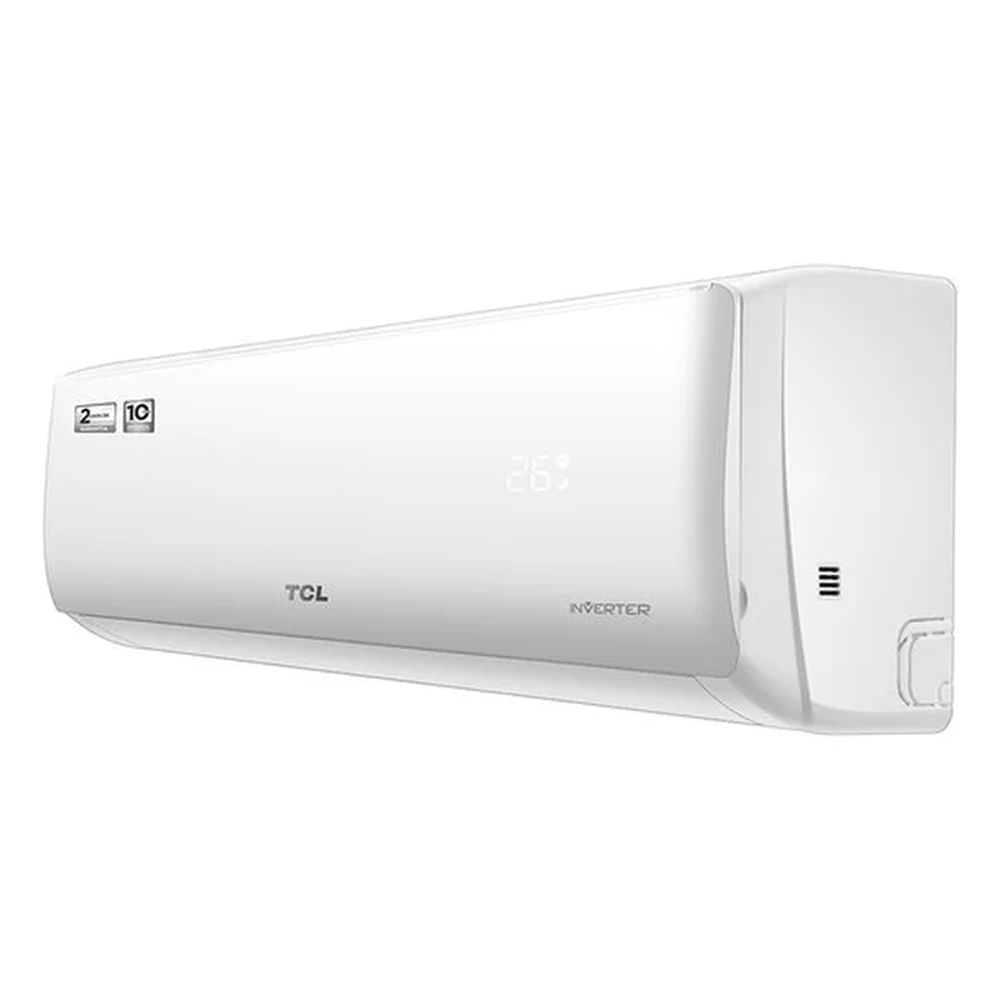 Encontraproduto.com.br - Ar condicionado Split Hi Wall Elite Inverter 12.000 BTU/H Frio TCL, com Filtro HD Silver Ion + Carvão ativado, Branco | 220V