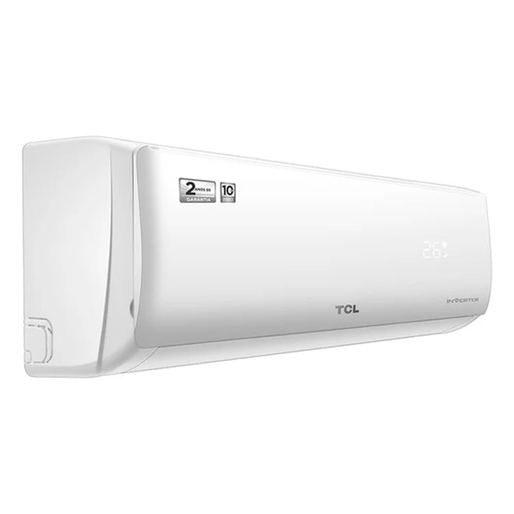 Encontraproduto.com.br - Ar condicionado Split Hi Wall Elite Inverter 12.000 BTU/H Frio TCL, com Filtro HD Silver Ion + Carvão ativado, Branco | 220V