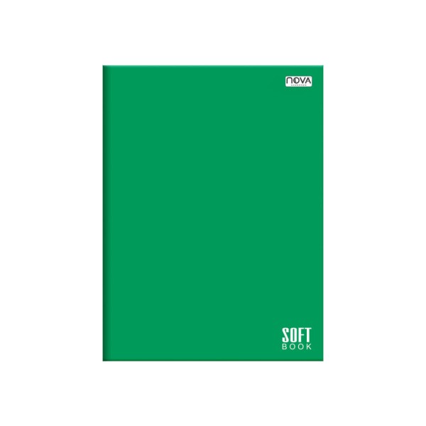Caderno Brochura 1/4 Capa Dura 96 Folhas Verde - Nova Cadernos Cad Broch 1/4 C/d Cost 96fl Verde