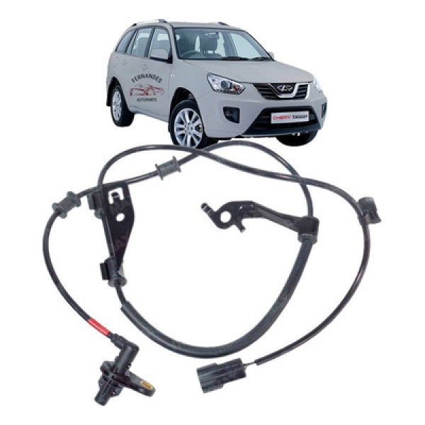 Sensor de freio abs chery tiggo 2.0 16v 2010 á 2015 dianteiro lado direito