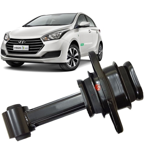 Coxim do câmbio inferior hyundai hb20 1.0 1.6 16v - 2013 a 2017