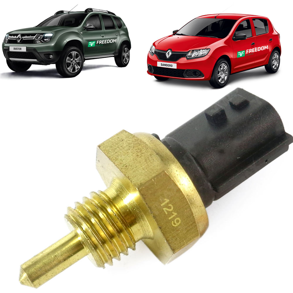 Encontraproduto.com.br - Sensor de temperatura renault duster logan 1.6 16v scenic 2.0 megane sandero 1.6 / 2.0 16v 2006 á 2020