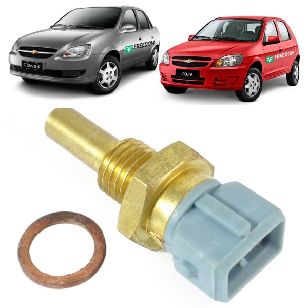 Sensor de temperatura gm astra blazer celta fiat uno fiorino bmw 318 peugeot 306 1991 á 2016