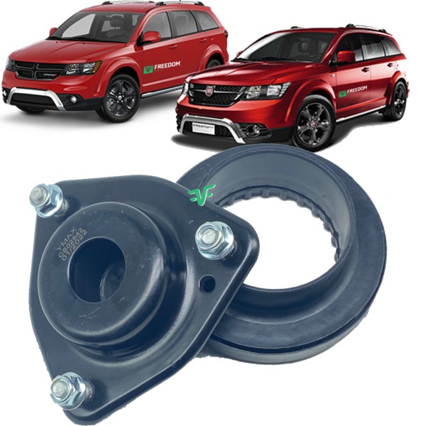 Coxim do amortecedor dianteiro dodge journey fiat freemont 2009 á 2018 ld/le c/rolamento