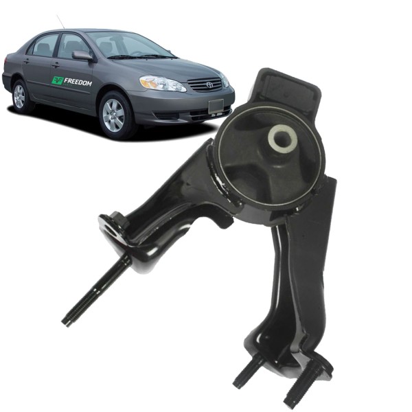 Coxim do cambio toyota corolla sedan fielder 1.6 16v 1.8 16v manual 2002 á 2008 traseiro