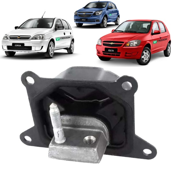 Coxim do motor gm celta corsa prisma agile montana 1994 á 2016 lado direito