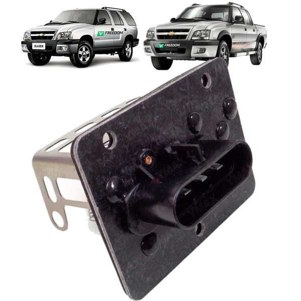 Resistencia do eletroventilador gm blazer s10 1995 á 2011