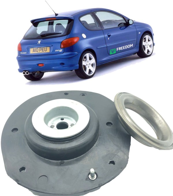 Encontraproduto.com.br - Coxim lado direito dianteiro peugeot 206 1.0 1.4 - 2003 a 2011