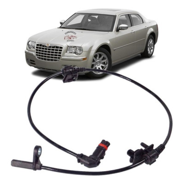 Encontraproduto.com.br - Sensor de freio abs chrysler 300c 3.5 3.6 5.7 6.1 2005 á 2016 dianteiro direito/esquerdo