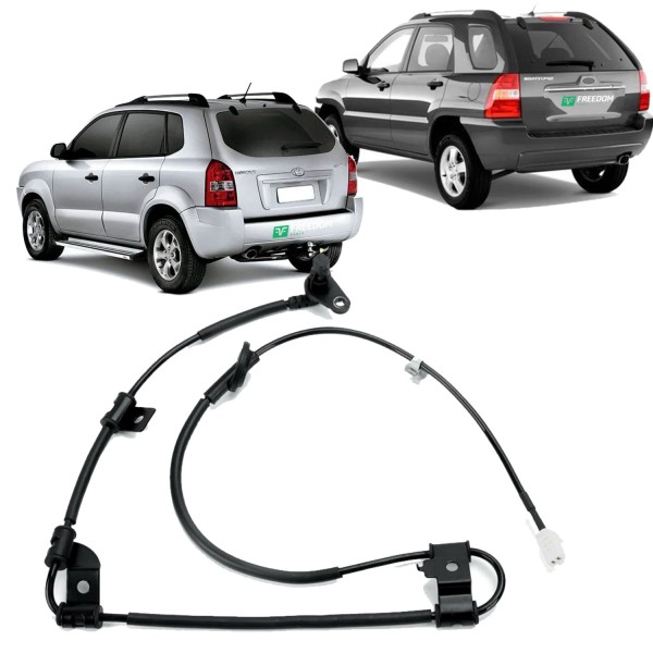 Sensor de freio abs hyundai tucson kia sportage 2004 á 2010 traseiro esquerdo