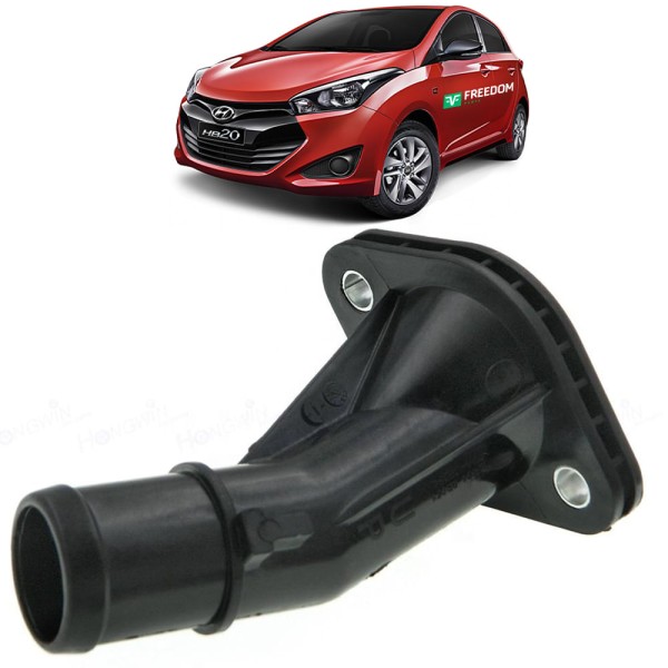 Encontraproduto.com.br - Tubo de água flange hyundai hb20 creta i30 veloster kia cerato soul 1.6 16v 2010 á 2019