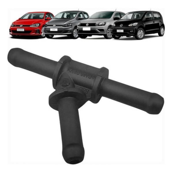 Encontraproduto.com.br - Mangueira flange líquido arrefecimento vw golf gol saveiro audi a1 a3 q7 1.4 1.6 3.0 - 2007 a 2022
