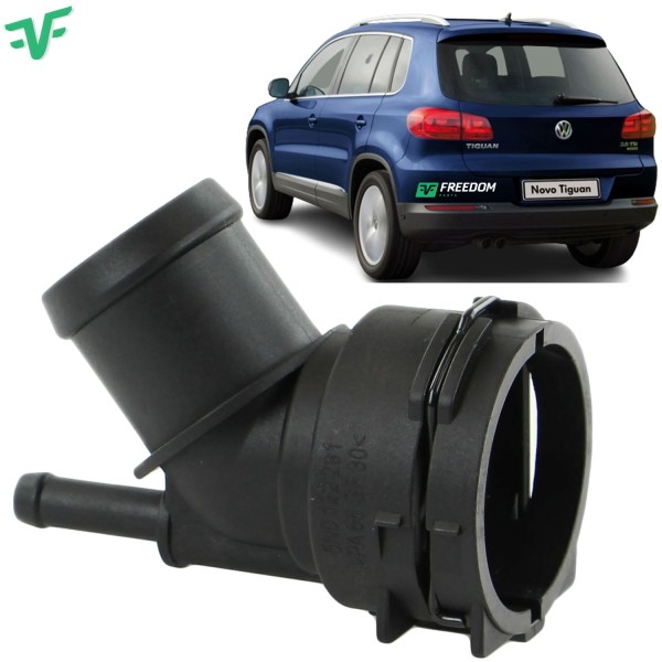 Mangueira tubo conexão superior radiador vw tiguan 2.0 tsi 2009 a 2016