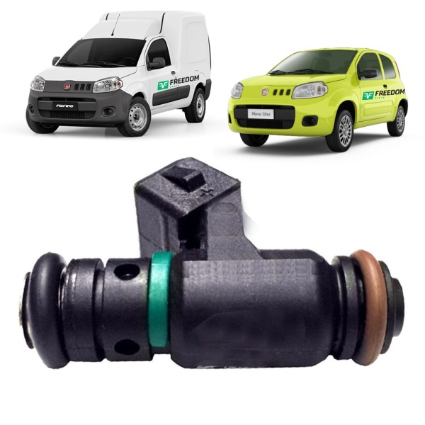 Bico injetor fiat fiorino idea palio punto strada uno 1.0 1.4 8v flex 2009 á 2017
