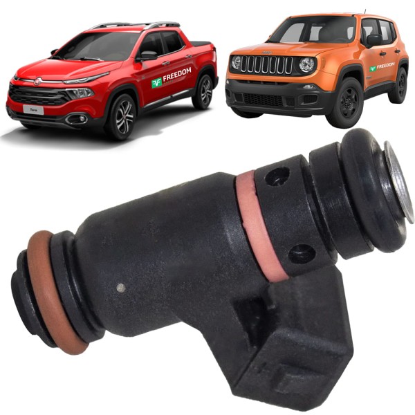 Bico injetor fiat toro 1.8 16v jeep renegade 1.8 16v flex 2016 á 2020 e-torq