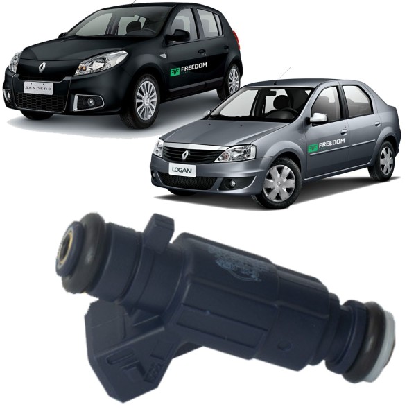 Encontraproduto.com.br - Bico injetor renault clio logan sandero 1.0 16v d4d hi-flex 2006 á 2014