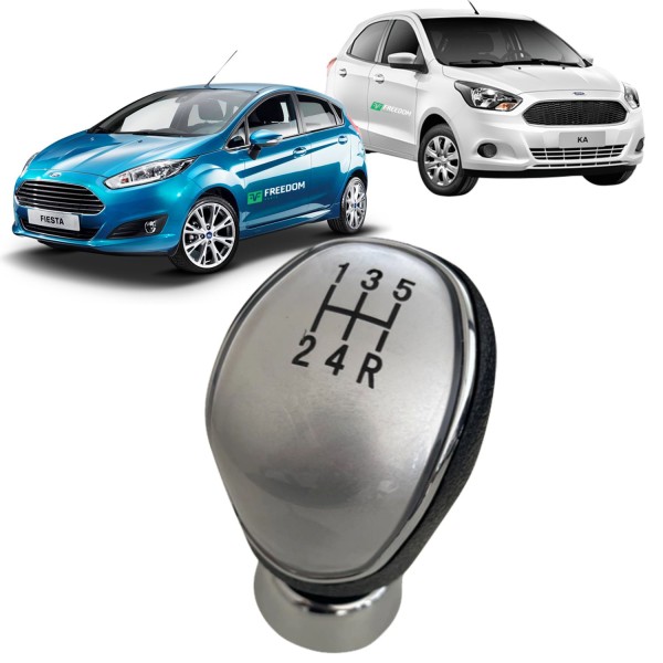 Manopla alavanca de câmbio ford ecosport fiesta focus ka ka+ 2009 á 2019 câmbio manual s/coifa