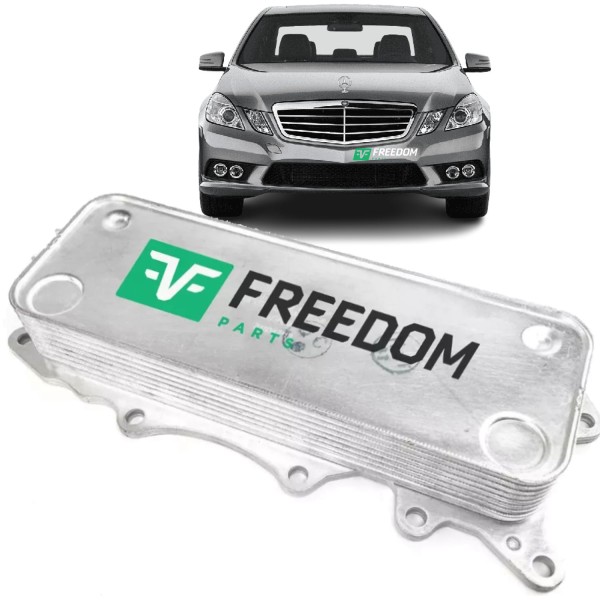 Radiador de oleo motor mercedes benz e320 e350 gl280 gl320 gl350 ml280 ml300 ml320 2005 a 2016